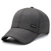 Gorra para Hombres de Mediana Edad Primavera y Otoño Nueva Gorra de Béisbol Moda Coreana Exterior Casual Versátil Gorra de Copa Dura para Mediana Edad