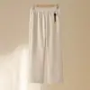 Pantalones casuales holgados de moda talla grande para mujeres de mediana edad y mayores, nuevo estilo otoño 2026, cintura elástica, pantalones mom que estilizan y favorecen