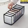 Caja de Almacenamiento Plegable Compartimentada para Ropa y Pantalones para Ropa Interior, Calcetines y Calzones, Organizador de Cajones para el Hogar Tres en Uno