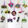 Decoração de Festa de 1º Aniversário de Avião de Desenho Animado Suprimentos Pendentes Espirais Decoração de Parede de Festa Pingentes em Estoque
