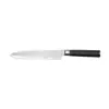 Juego Completo de Cuchillos para el Hogar de 9 Piezas Set de Cuchillos de Cocina de Acero Inoxidable Cuchillo para Rebanar Cuchillo para Pan Mango Negro Set de Cuchillos de Cocina