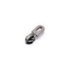 No personalizado. 5 Hebilla de Cremallera de Nylon Moldeada por Inyección Cabezal de Cremallera de Cuero Cremallera de PVC Plástico Duro de Colores Accesorios para Ropa Chaqueta