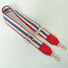 Nueva Correa de Hombro para Bolso Accesorios de Bolso para Mujer Correa Ajustable Cruzada Elegante Correa Larga de Tejido Rayado Descompresión