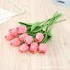 Flor Artificial Mini Tulipa Spot Transfronteiriço Decoração de Casa Casamento Adereços de Fotografia Buquê de Tulipas Falsas