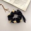 Anillo para el cabello del intestino grueso, diadema con anillo para el cabello Mori, tocado, cola de caballo, banda de goma, temperamento coreano, sensación de alta gama, anillo para el cabello con grasa intestinal, venta al por mayor