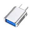 Adaptador Otg Tipo C a USB Adecuado para Convertidor Apple Huawei Transmisión de Alta Velocidad Teléfono Móvil Teclado Disco USB Coche