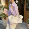 Bolsa Grande de Estilo Coreano Transfronteiriça para Mulheres 2026 Nova Coleção de Primavera Bolsa de Ombro Único Sob o Braço Bolsa Tote Casual para Roupas de Trabalho