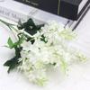 Buquê de Jacinto Artificial de Ponto Flor Planta Engenharia Parede de Flores Decoração Pastoral Casamento Flor de Seda Adornos para Fotografia