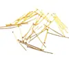 Alfileres de Acero Inoxidable en Forma de T, Alfileres de Cabeza Grande, Alfileres de Cabeza Plana en T para Ensartar Cuentas, Accesorios para Joyería DIY, Joyería, Pulseras