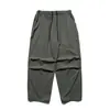 Pantalones Finos de Seda de Hielo de Verano Nanxia para Hombre, Versátiles, Holgados, Casuales, de Pierna Ancha, Tipo Harem, para Pareja