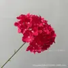 Hortensias artificiales de tallo único sin hojas, paquete de 90 unidades, para arreglos florales de boda, decoración de pared floral, venta al por mayor de hortensias, materiales florales para bordes cruzados.