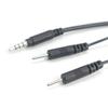 3.5 Nivel 4 Audio Macho a 2.0 Pin de Electrodo Uno a Dos Pin de Electrodo Cable de Plomo Accesorios de Fisioterapia