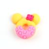 Acessórios de Resina Doce Fofo Prato de Rosquinha Artesanal diy Adesivo para Capa de Celular Material Decorativo para Copo de Água