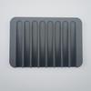 Plato para Jabón de Silicona de Grado Alimenticio en Stock para Lavabo de Baño, Drenaje de Agua, Antideslizante, con Diseño Creativo para Almacenamiento