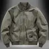 Chaqueta bomber holgada de estilo japonés, estilo retro y moderno, para hombre y mujer, para primavera, otoño e invierno, fina, de algodón y béisbol.