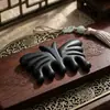 Producto Popular para Transmisión en Vivo: Peine de Masaje Tradicional Chino con Hierbas y Polygonum Multiflorum, Materias Primas Naturales, Fragancia de Medicina Tradicional China, Artículo Portátil Fengjiu
