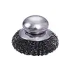 Esfera de alambre de acero que no suelta pelusa, esfera grande de alambre de acero inoxidable para cocina casera y restaurante, para fregar ollas y lavar platos sin soltar pelusa, bola limpiadora
