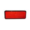 Reflector Cuadrado CQC Certificado E-Mark para Motocicleta Vehículo Eléctrico Señal de Seguridad con Adhesivo de Doble Cara