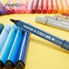 Pluma de acuarela Hobby seal pincel para pintar para niños pluma de color lavable para estudiantes grafiti de jardín de infantes fabricante 1996 12 colores