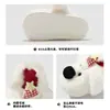 Adorable Sombrero de Estrella de Dibujos Animados Zapatillas de Algodón para Perro Pequeño Mujer Invierno Interior Hogar Antideslizante Cálido Suela Gruesa Zapatillas Peludas Hombre