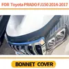 Adecuado para Toyota Prado Bloque Arena Prado 2014-2023 Spoiler Guía del Capó Modificación Exterior