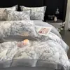 Conjunto de Cama de Veludo de Leite de Inverno Espessado Luxo Leve High-End Capa de Edredom de Flanela Coral de Dupla Face Lençol de Cama de Flanela