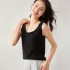 Novedad Otoño e Invierno 2026, Chaleco Camisola de Punto de Cachemira para Mujer, Prenda Interior Ajustada, Sin Mangas, Versátil, Suave y Cómodo