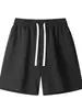 Shorts Esportivos Casuais de Verão para Homem, Soltos, Respiráveis, de Secagem Rápida, Estilo Americano, Retos, de Cinco Pontos