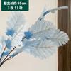 Arreglos Florales Artificiales Azules Claros para Bodas, Flores de Seda, Materiales de Flores Falsas para Decoración de Bodas, Decoraciones de Pasillo, Arte Floral al por Mayor