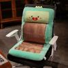 Tapete de dibujos animados tapete de una pieza cojín para silla de oficina de verano cojín para asiento de coche cojín para trasero frío de estudiante se puede separar