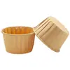 Molde para pastel con bordes enrollados, capacillo desechable para muffins, vaso recubierto, vaso de papel para hornear resistente a altas temperaturas, vaso a prueba de aceite, vaso de papel para pastel