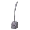 Cepillo para Inodoro sin Rincones Muertos, Mango Largo con Base, Artefacto de Cepillo de Limpieza Multifuncional para Baño de Hogar
