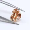 Nuevo Zircón Geométrico en Forma de Corazón Más Vendido, Zircón Grueso en Forma de Corazón 4*6-8*10mm Corazón Gordito con Base Puntiaguda Cz Piedra Suelta
