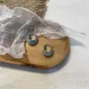 Hebilla de Oreja de Resina Pendientes de Nuevo Diseño 2024 Pendientes de Verano Pendientes Retro de Nicho Elegantes