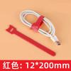 Cinturón de gestión de cables con velcro, cable de alimentación para carga de auriculares, almacenamiento de cables de datos, cinturón de encuadernación con acabado, brida para cables con velcro, autoadhesiva.