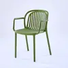 Silla de comedor sencilla, mesa y silla para el hogar, silla de plástico, sillón apilable, silla de ocio, silla de balcón, silla de exterior, silla de playa.