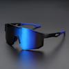 Gafas de Sol Estilo Nuevo, Gafas de Sol para Deportes al Aire Libre, Gafas de Ciclismo a Prueba de Viento de Marco Grande para Correr para Hombres y Mujeres/9337