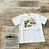 Camiseta Lifestyle Corteiz mesmo estilo, unissex, streetwear americano, estampa de grade múltipla, atacado do fabricante