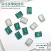 Joias para Nail Art Esmeralda Atacado Gota d'Água Cintilante Coração Ovo de Pomba Ponta Inferior Diamante Vidro com Formato Especial Decoração de Diamante para Unhas