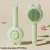 Pente para Animais de Estimação, Pressão com um Clique para Remover Pelos Soltos, Pente para Remoção de Pelos, Pente para Remoção de Pelos de Cães e Gatos, Pente Especial para Gatos, Suprimentos para Animais de Estimação