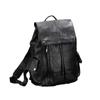 Mochila Masculina Casual da Moda, Mochila Masculina Grande e Moderna, Mochila Masculina Leve de Couro Bovino de Primeira Camada para o Dia a Dia