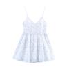 Vestido Sexy de Suspensório Bordado de Comércio Exterior Primavera e Verão Novo Estilo Europeu e Americano Roupas Femininas Moda Garota Quente
