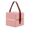 Caja de Regalo para Boda, Caja de Regalo de Lujo para San Valentín, Caja Plegable sin Dobladillos para Dulces de Boda, Caja de Regalo para Pedida, Caja Vacía