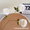 Jardín de Monet Flores Artificiales Bricolaje Decoración de Escena de Boda Arreglo de Habitación de Boda Exhibición de Ventana de Centro Comercial Serie Morada Flores Falsas