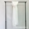 Bufanda de Seda de Color Sólido para Mujer Chifón Suave Bufanda Larga Chal Bufanda para Práctica de Baile Show Corporal de Baile Bufanda de Seda para Mujer
