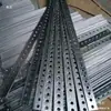 Placa Plana de Hierro Galvanizado, Soporte de Hierro Perforado, Placa de Conexión, Barra Recta de Hierro, Barra de Hierro Perforada, Barra Plana de Hierro