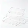 Soporte de Exhibición Acrílico Transparente Multicapa Escalonado Figura Caja Sorpresa Estante de Exhibición Escritorio Cosméticos Perfume Estante de Almacenamiento