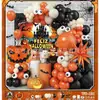 Feliz Halloween Set de Globos de Halloween en Español Suministros para Decoración de Fiestas Amazon Transfronterizo