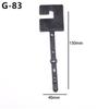 Gancho de Plástico Negro para Cinturón Gancho Plano Simple Ultraligero Ganchos de Exhibición para Cinturón de Cintura Fabricante