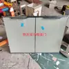 Painel de Porta de Armário Fixo com Estrutura Autoinstalado Vidro Temperado Porta de Fogão Porta de Armário de Cozinha Fixa Sem Furos e Adesivo